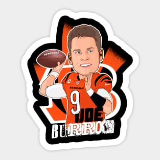 Joe Burrow Cincinnati Bengals Sticker